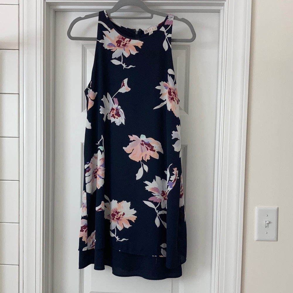 Navy Shift Dress